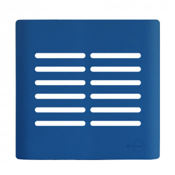 Placa p/ 12 Interruptores (especial) 4x4 - Novara Azul Fosco Placa p/ 12 Interruptores (especial) 4x4 - Novara Azul Fosco